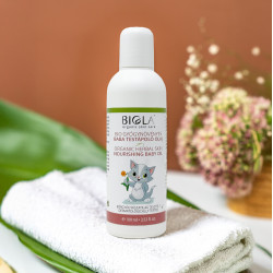 Organic Herbal Baby Care Oil (dermatologically tes...