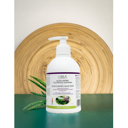 Aloe & Herbs Liquid Soap  (76,4 % organic) - 3... Aloe & Herbs Liquid Soap  (76,4 % organic) - 3...
