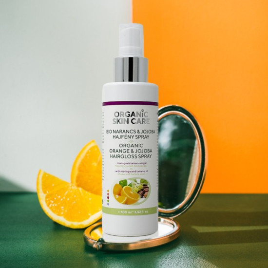 Organic Orange-Jojoba Hairgloss Spray - 100 ml