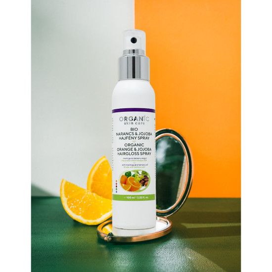 Organic Orange-Jojoba Hairgloss Spray - 100 ml