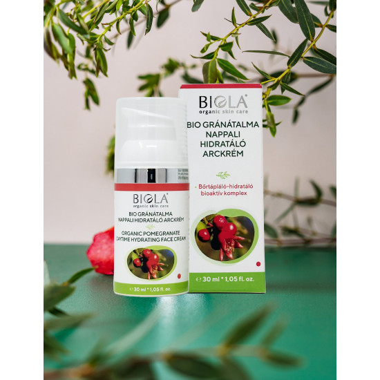 Organic Pomegranate Daytime Hydrating Face Cream - 30 ml