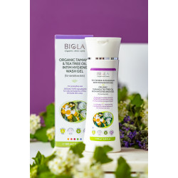 Organic Tamanu & Tea Tree Oil Intim Hygiene Wa...