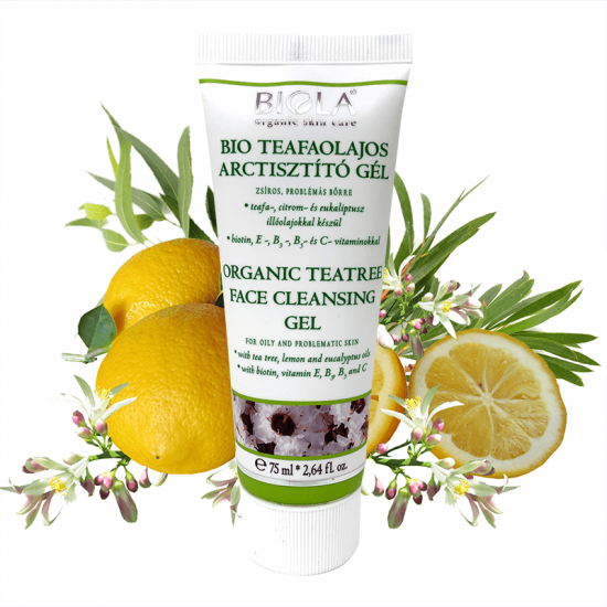 Organic Teatree Face Cleansing Gel - 75 ml