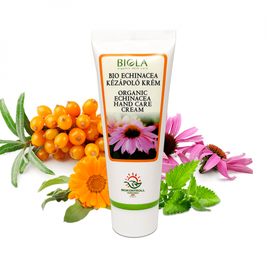 Organic Echinacea Hand Care Cream (Dermatologically Tested) - 75 ml