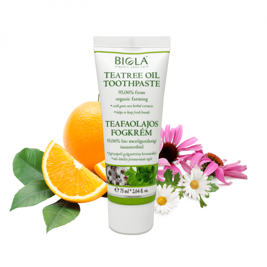 Tea Tree Oil Toothpaste (95,06 % Organic) - 75 ml