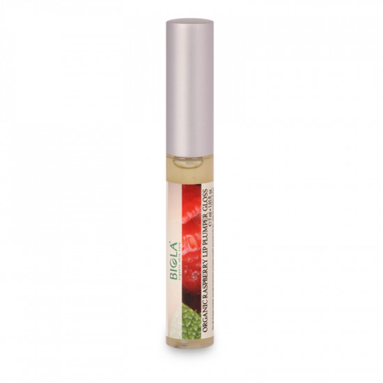 Organic Raspberry Lip Plumper Gloss - 7 ml