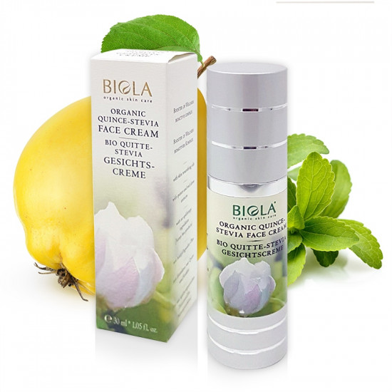 Organic Quince-Stevia Face Cream - 30 ml Organic Quince-Stevia Face Cream - 30 ml