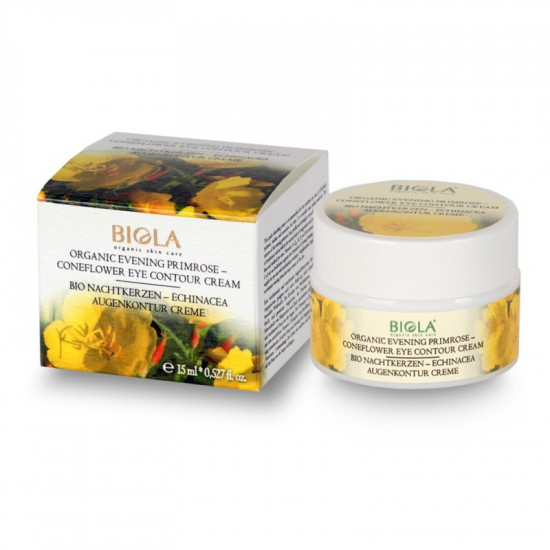 Organic Evening Primrose-Coneflower Eye Contour Cream  - 15 ml