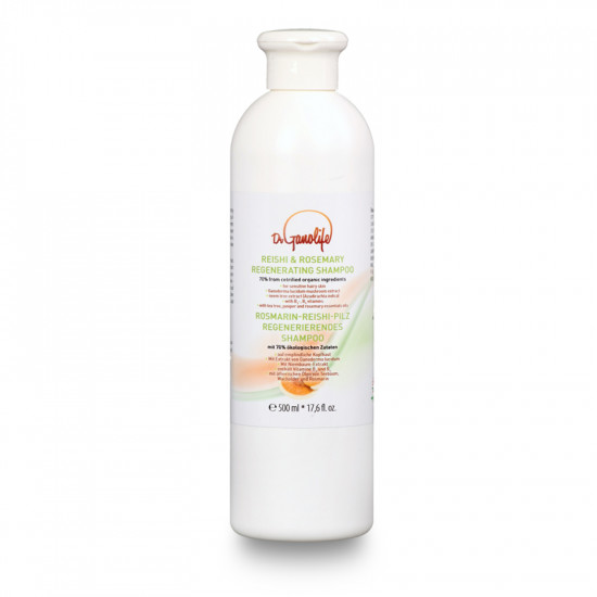Rosemary-Reishi Regenerating Shampoo (70% organic) - 500 ml