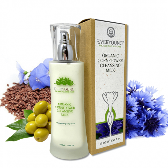 Organic Cornflower Cleansing Milk (dermatologically tested) - 100 ml