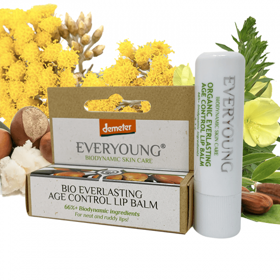 Organic Everlasting Age Control Lipshield Balm (66%+ Demeter) - 5,3 g