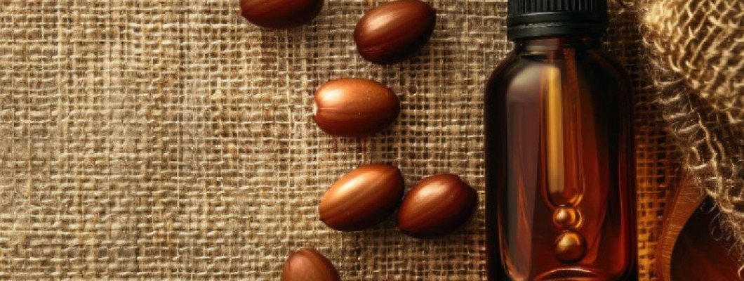 Hyaluronic acid and argan oil anti-aging face care